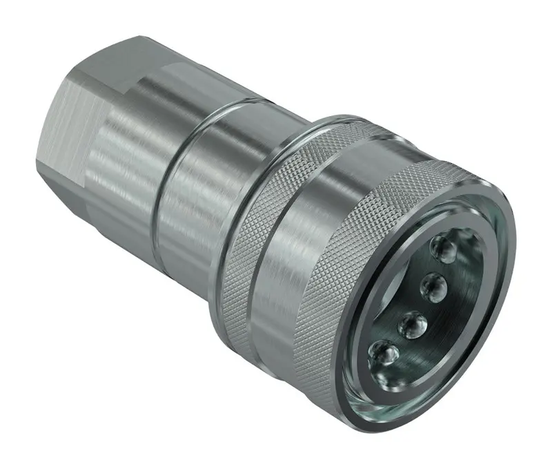 1″ NPTF Female Coupler for Secure Fluid Transfer (NV-1-NPT-F)