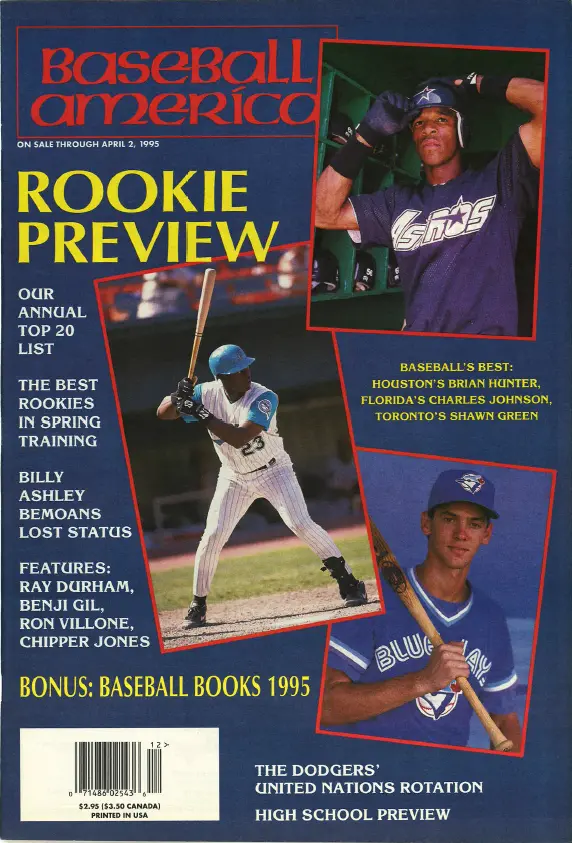 1995-04-01 Rookie Season Preview: First-Year Impact Players