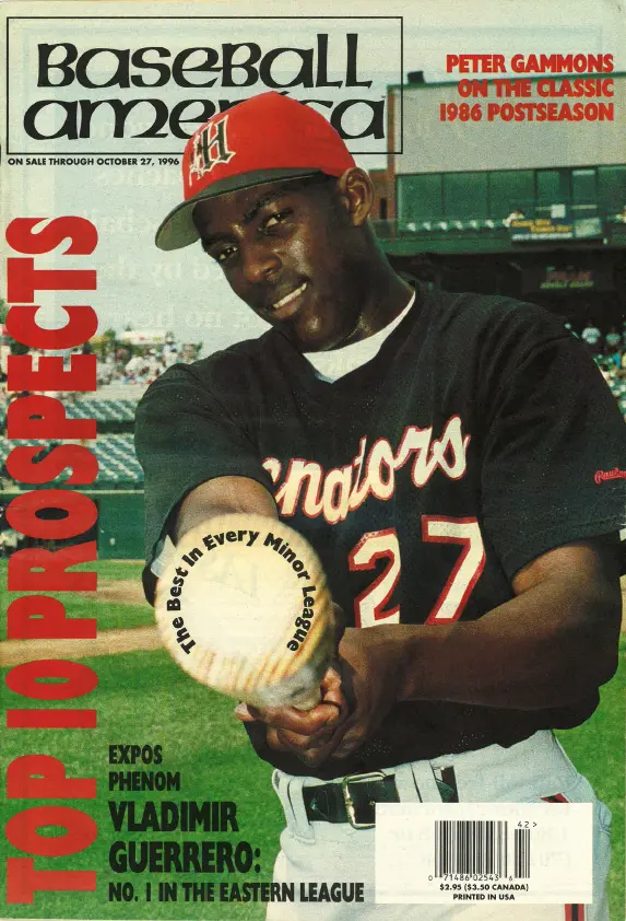 1996 Top MLB Prospects Ranking