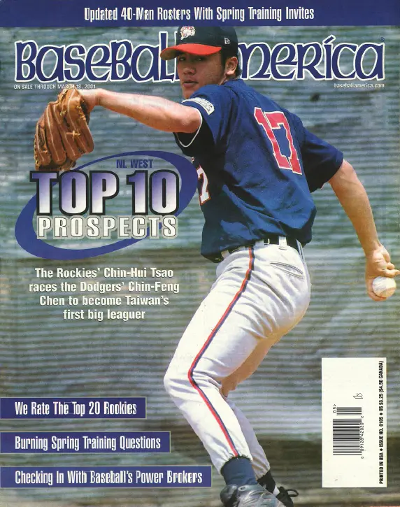 2001 NL West Top 10 Baseball Prospects