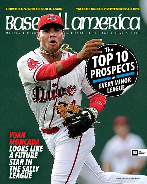 2015 Sally League Top 10 Prospects: Yoan Moncada’s Breakout Season
