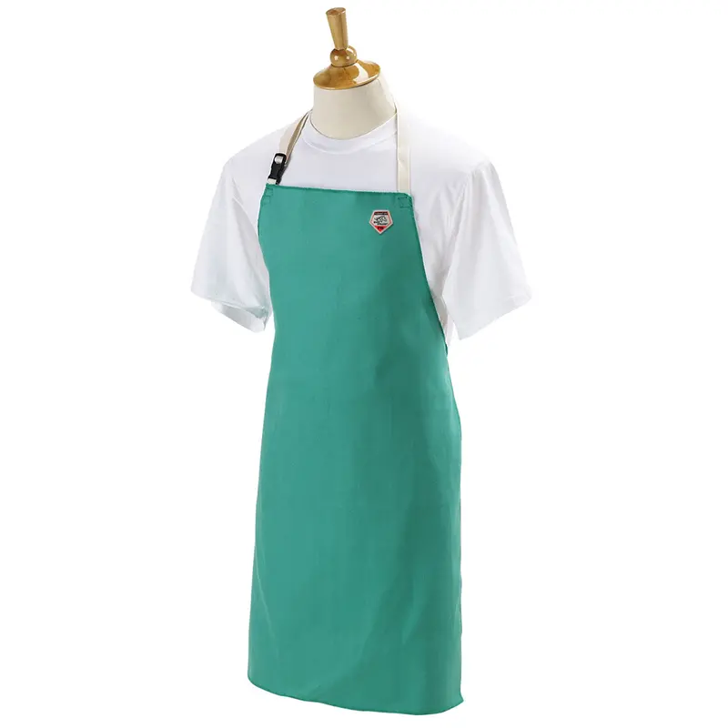 36-Inch Flame-Resistant Cotton Bib Apron for Heavy-Duty Protection – F9-36A