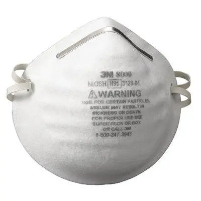 3M 8200 N95 Particulate Respirator – 20 per Box, Disposable