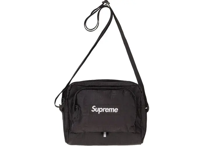 46th Black Shoulder Bag