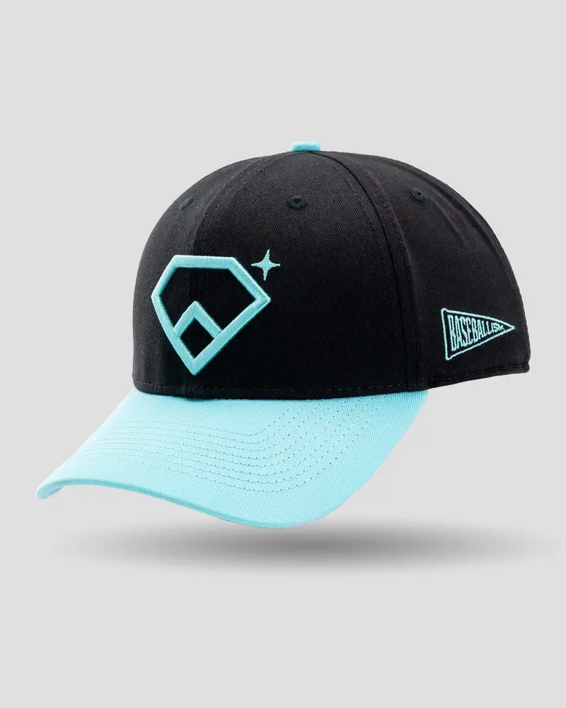 A Game So Fine Shallow-Crown Fan Cap – Black