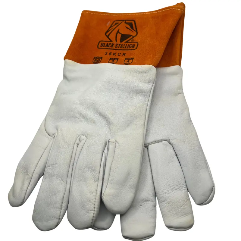 A6 Cut-Resistant Kidskin TIG Glove for Precision Handling – 35KCR