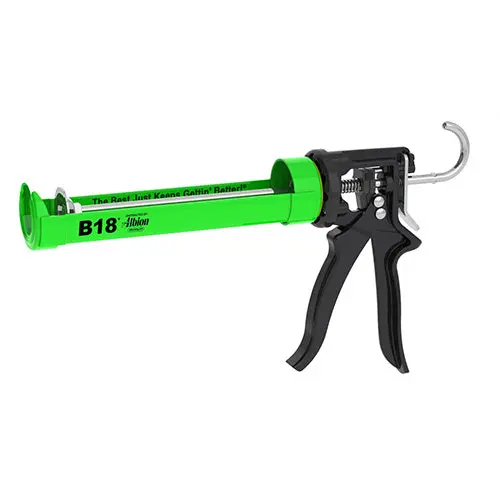 Albion 1/10-Gallon B-Line Cartridge Gun – 18:1 High-Torque Drive Mechanism