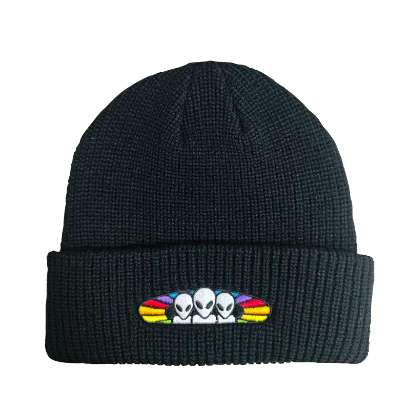 Alien Workshop Classic Knit Beanie in Black