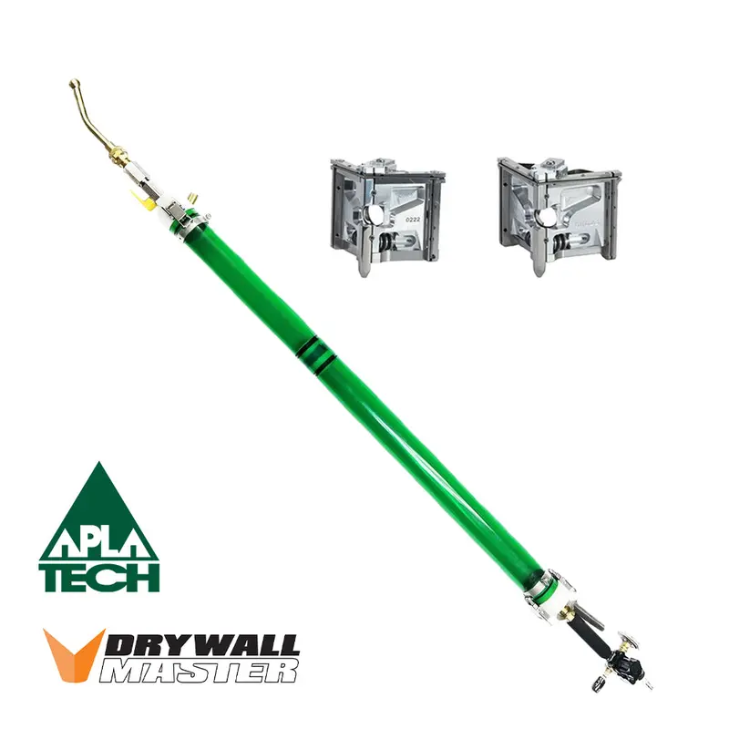 Apla-Tech Air Cannon with Two Drywall Master Angle Heads
