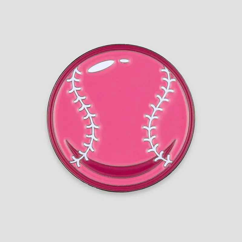 April 2025 Pin of the Month: Bubblegum Baseball Enamel Pin