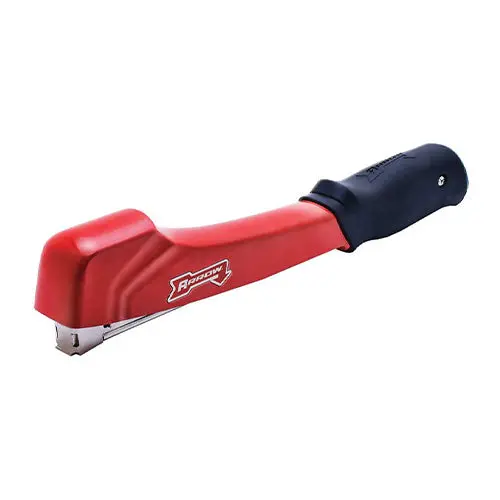 Arrow Fastener HT50IRED Pro Hammer Tacker – Red Finish, Precision Stapling