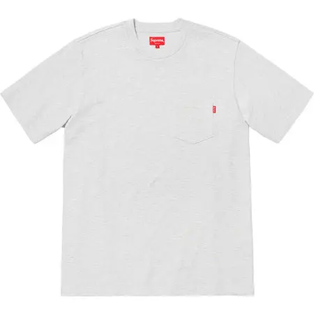 Ash Grey Pocket T-Shirt