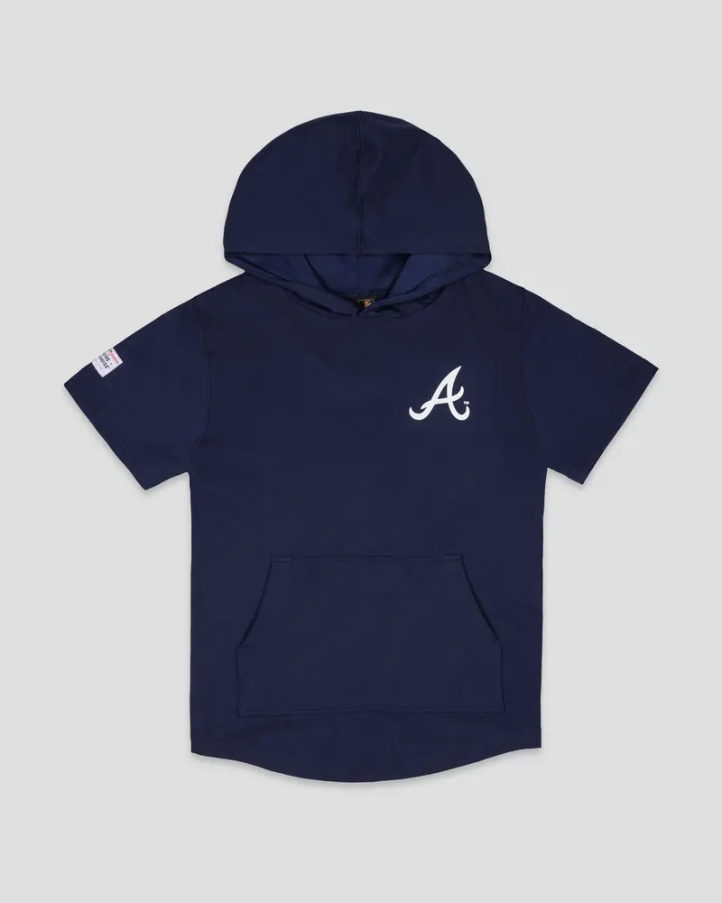 Atlanta Braves Youth Short-Sleeve Hoodie