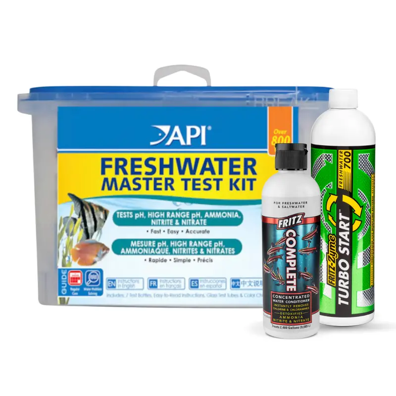 Axolotl Cycling Kit – Complete Freshwater Tank Startup Bundle