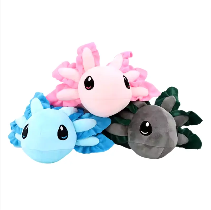 Axolotl Snuggle Plush – Huggable Stuffed Animal for Fans