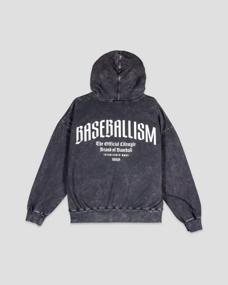 Ballplayer B Vintage-Washed Youth Hoodie