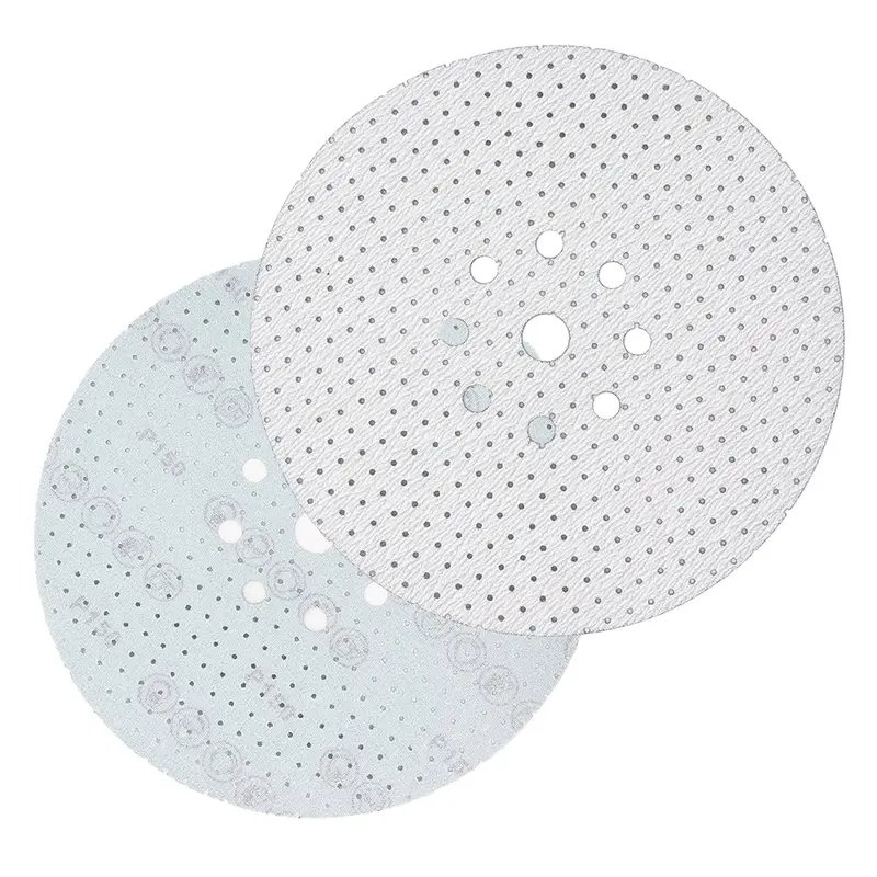 Bart’s Own 9-Inch Hook-and-Loop White Sanding Discs – 9-Hole Design (10-Pack)