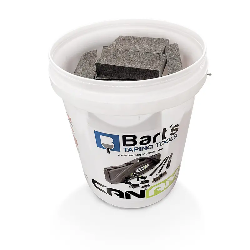 Bart’s Own Single-Angle Sanding Sponges – 50-Pack in Pail