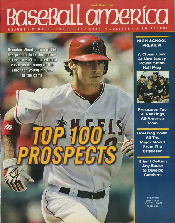 Baseball America’s 2007 Top 100 Prospects List