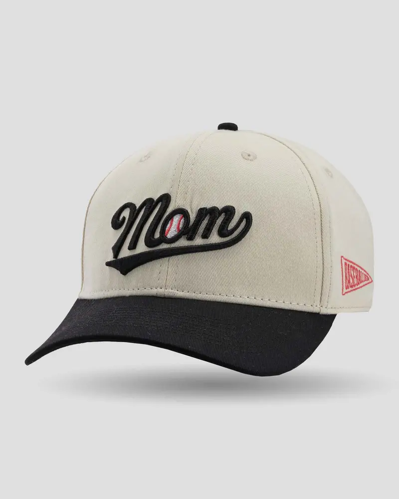 Baseball Mom Shallow-Crown Fan Cap