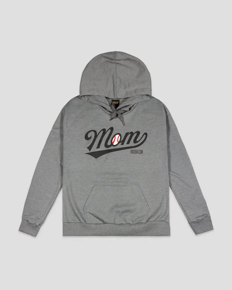 Baseball Mom Women’s Oversized Hoodie