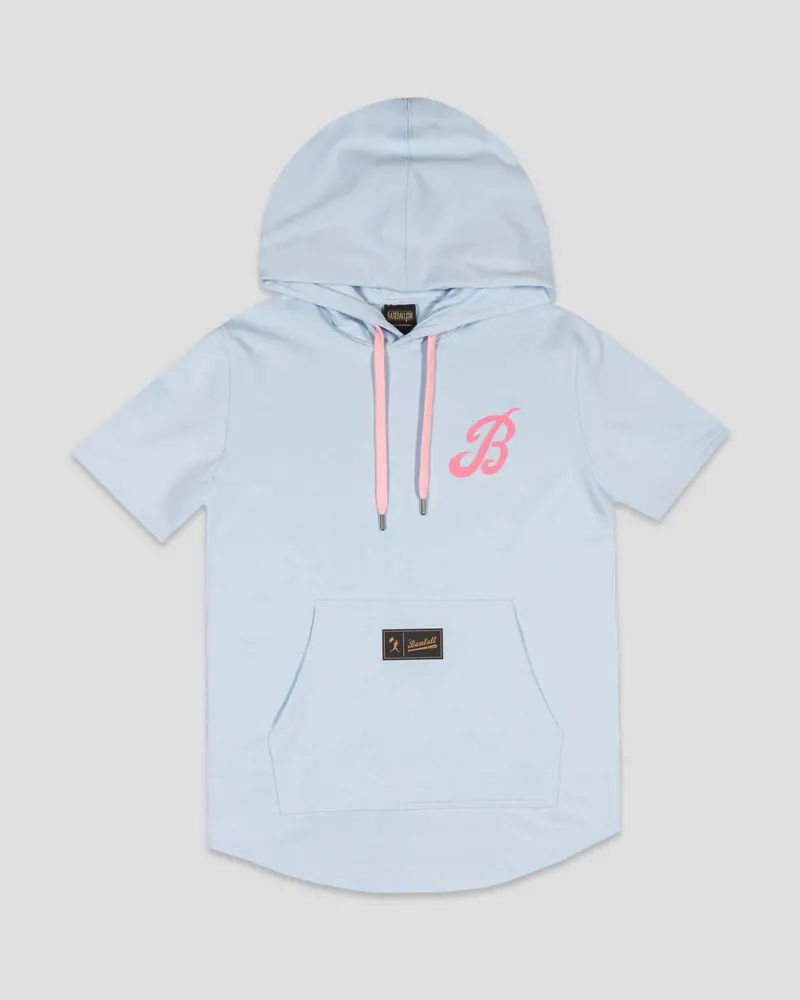 Bat Bros Cotton Candy Short-Sleeve Hoodie