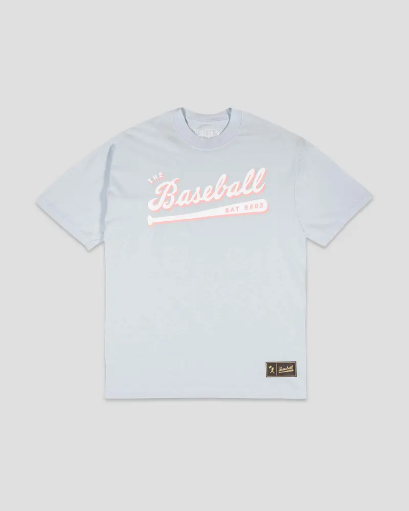 Bat Bros Script Cotton Candy T-Shirt