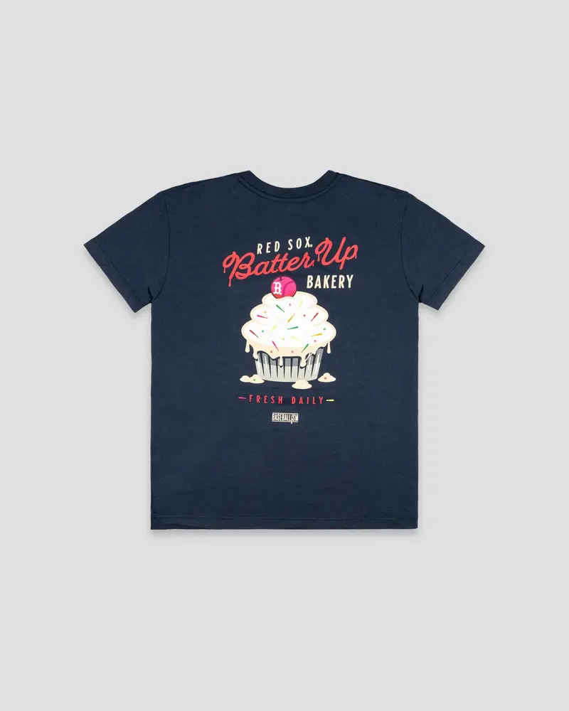 Batter Up Bakery Youth Confetti Cupcake Tee – Red Sox