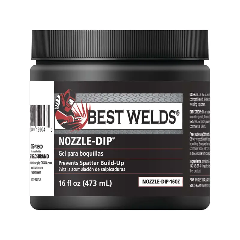 Best Welds Anti-Spatter Nozzle Dip Solution – 16 oz Bottle
