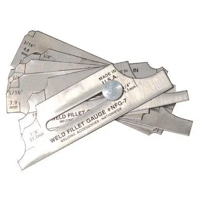 Best Welds NFG-7 Weld Fillet Gauge with Protective Case