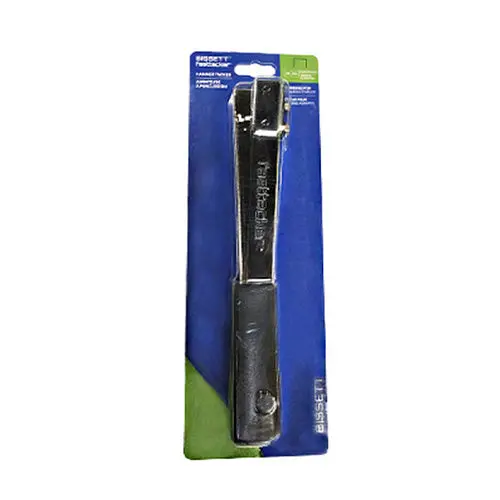 Bissett Fasttacker – Compact Manual Hammer Tacker for Drywall & Insulation