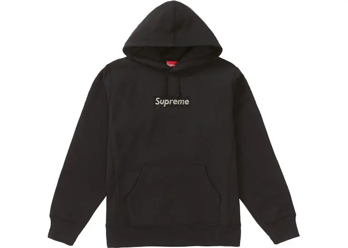 Black 25th Anniversary Swarovski-Embellished Hoodie