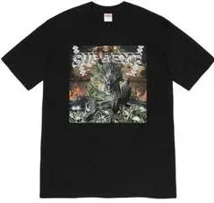 Black ‘Dargon’ Print T-Shirt – Supreme