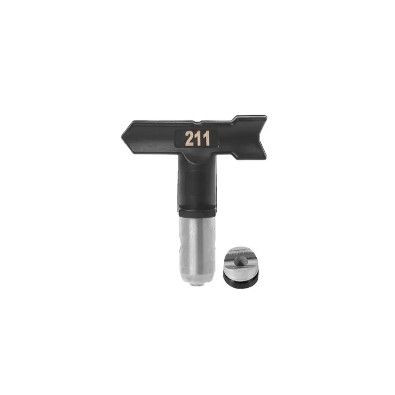 Black Precision Spray Gun Tips – Pack of High-Accuracy Nozzles