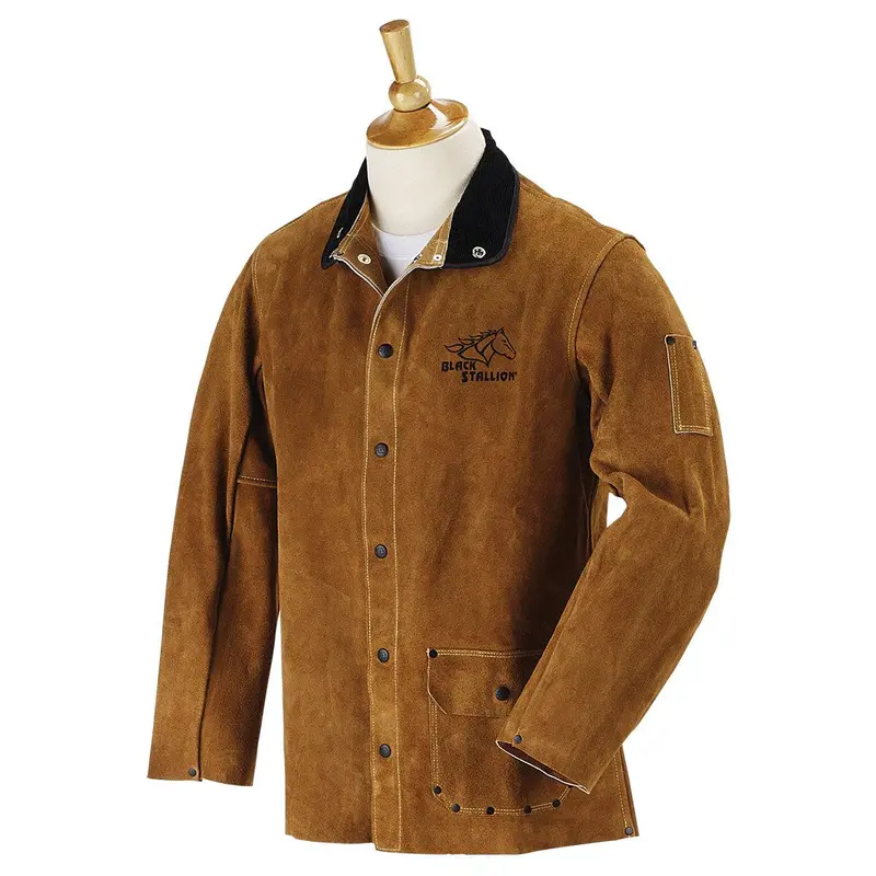 Black Stallion 36″ Split Cowhide Welding Jacket – 36WC