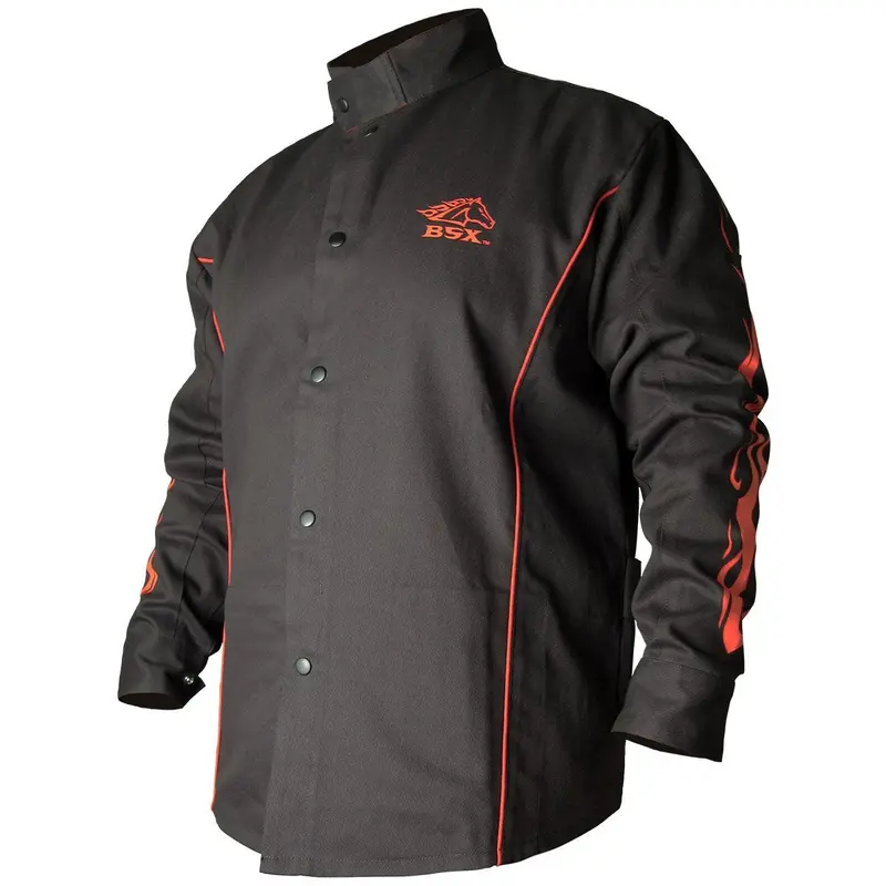 Black Stallion BX9C Stryker Flame-Resistant Welding Jacket