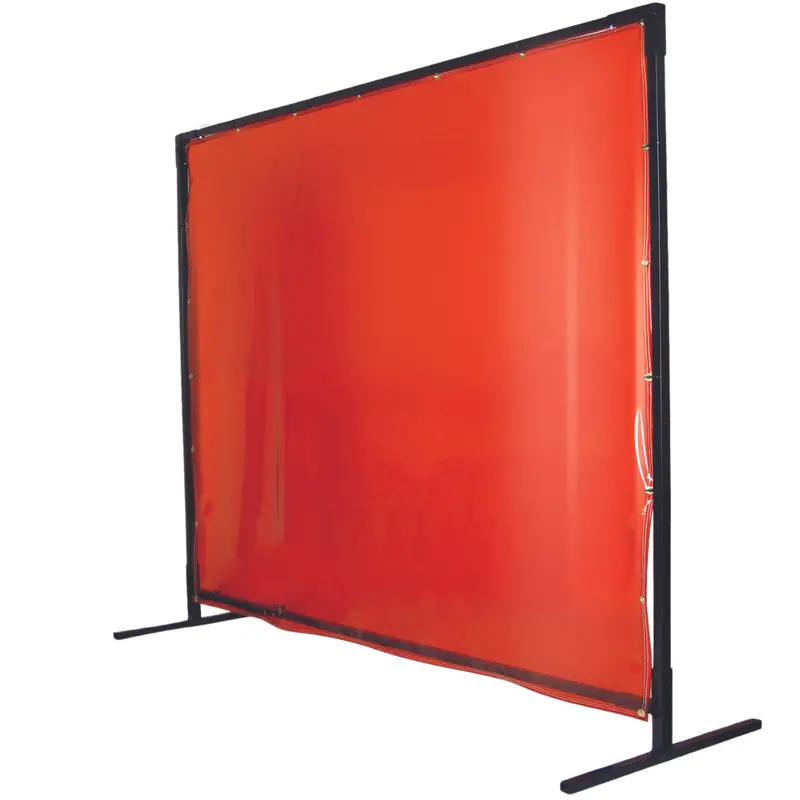 Black Stallion Heavy-Duty Welding Frame & Screen Kit – Portable Partition Set
