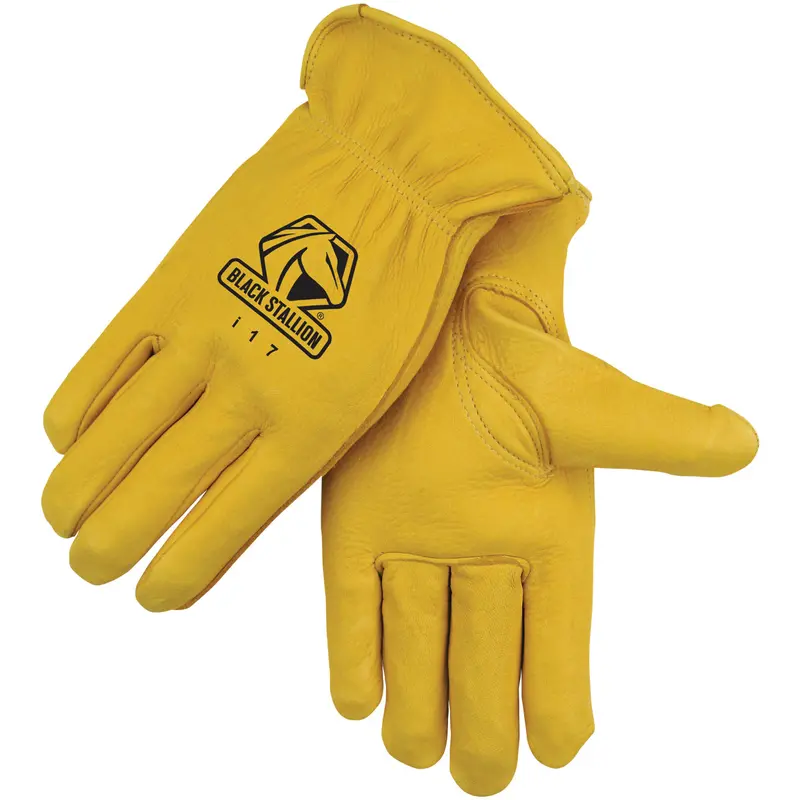 Black Stallion Premium Deerskin Driver Gloves – Style i17