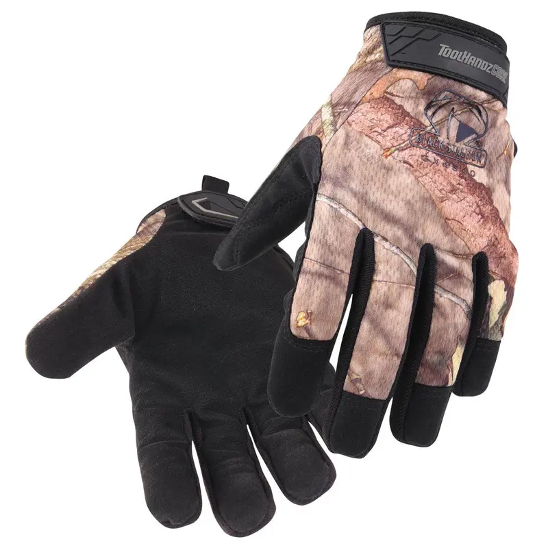 Black Stallion ToolHandz Core Mossy Oak Camo Mechanics Gloves with Synthetic Palm – GX4640-MB