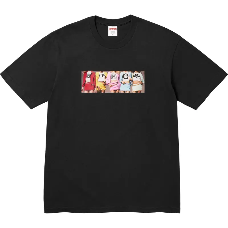 Black Supreme Girls Graphic T-Shirt