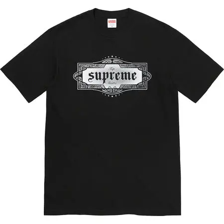 Black Supreme Shotta Crewneck Tee