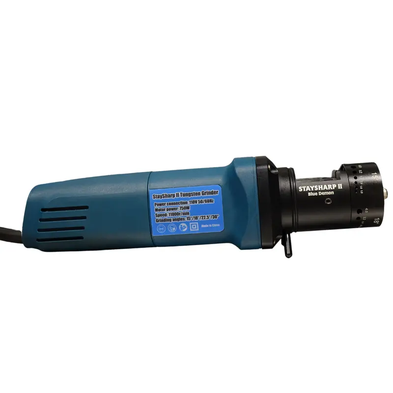 Blue Demon Stay-Sharp II Tungsten Grinder – Bench-Mounted Sharpening System (BDTG-STAYSHARP-II)