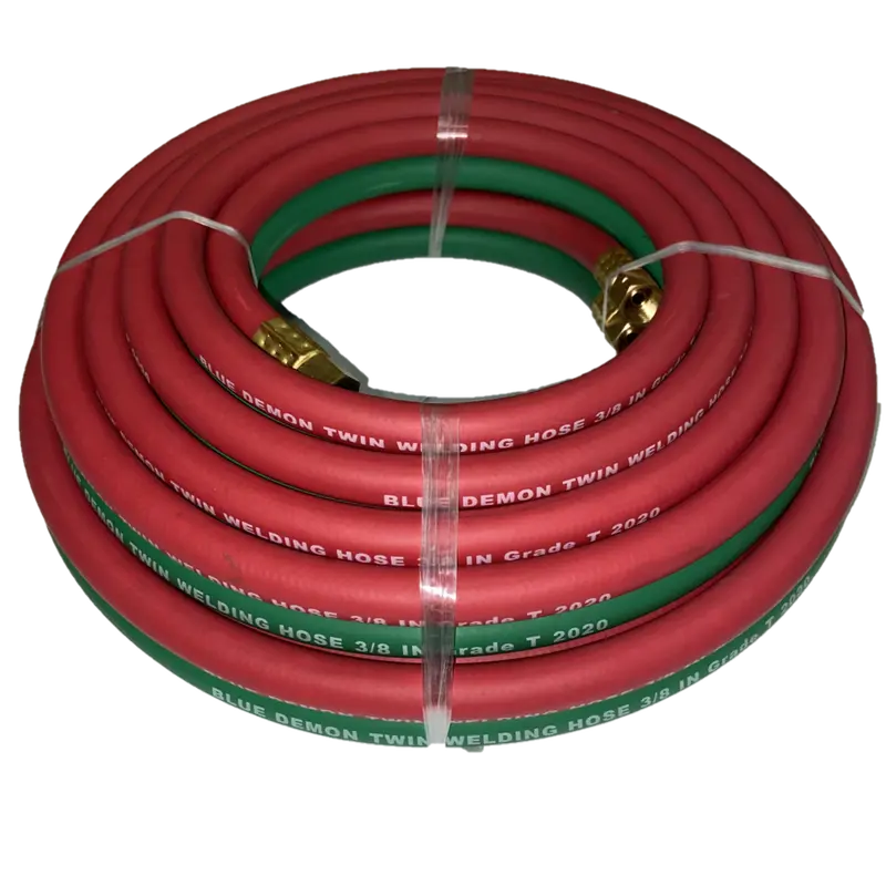 Blue Demon T-Grade Twin Welding Hose – 3/8″ ID × 25 ft (WMSHTI38X25T)