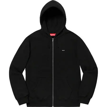 Box-Fit Zip-Up Sweatshirt – Jet Black Fleece