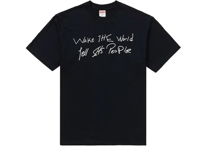 Buju Banton ‘Wake the World’ Graphic Tee – Black Cotton