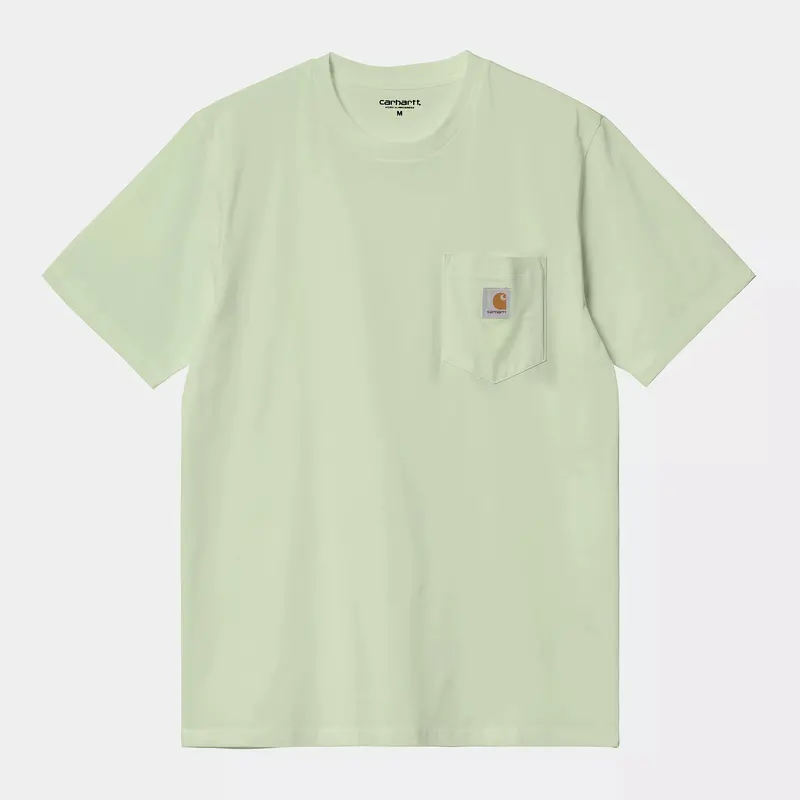 Carhartt Charm Green Loose-Fit Heavyweight Short-Sleeve Pocket T-Shirt