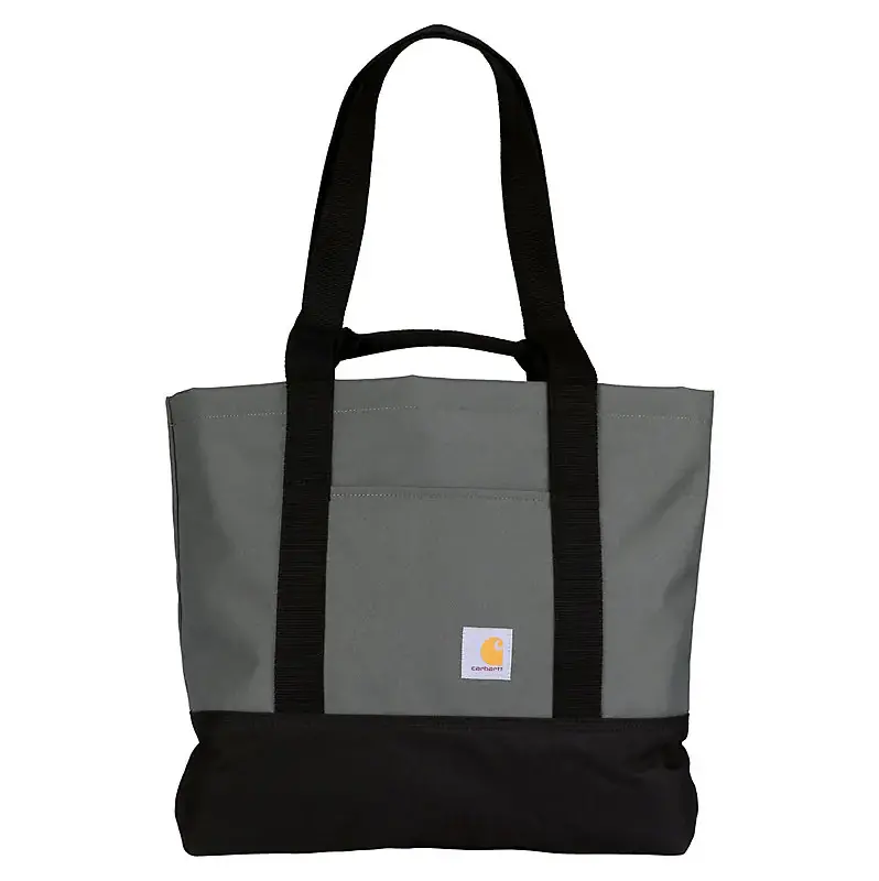 Carhartt Classic 18L Open-Tote Bag in Grey Canvas