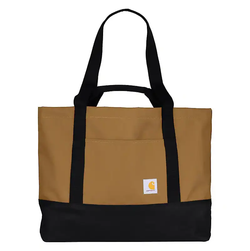 Carhartt Classic 32L Open-Tote Bag in Brown Canvas