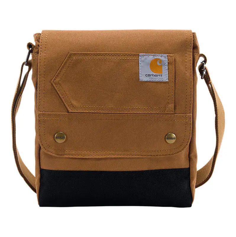 Carhartt Crossbody Snap Bag – Brown