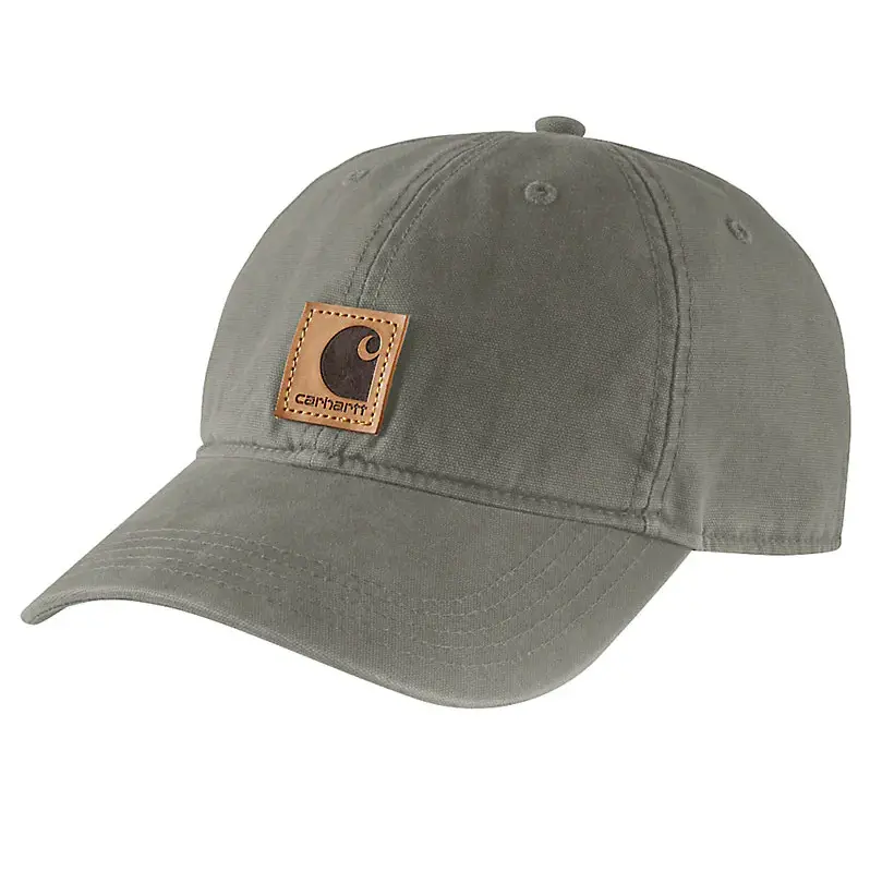 Carhartt Dusty Olive Canvas Baseball Cap